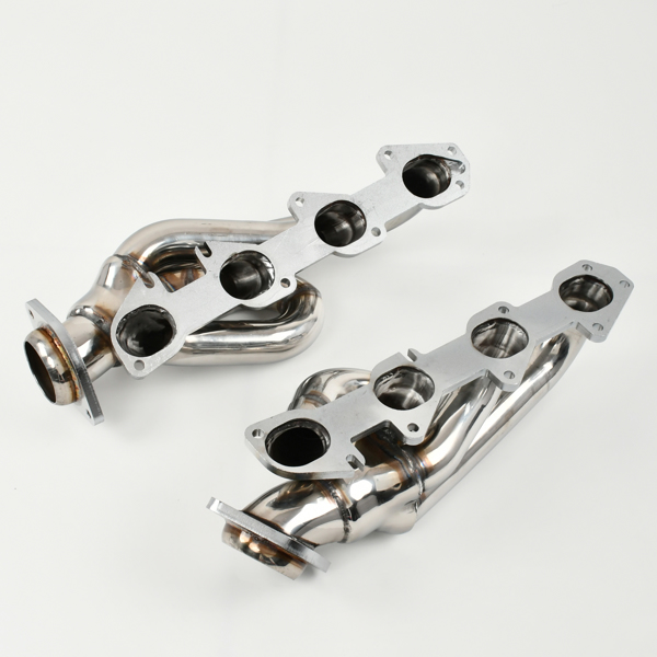 排气管 Exhaust Manifold Headers For Dodge 2009-2018  Ram 1500 5.7L，法兰底部开槽 MT001316/SY（禁售亚马逊&TEMU）(不支持无理由退货)-2
