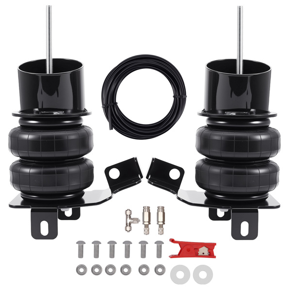 Front Air Ride Suspension Bags Bracket Kit fit for Chevy Impala Caprice 1965-1970-6