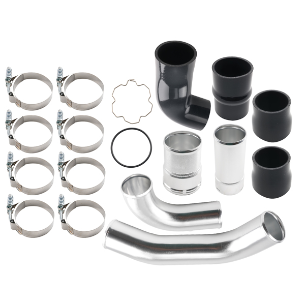 Cold & Hot Side Intercooler Pipe fit for Ford F-250/F-350 6.7L Powerstroke 2011-16-6
