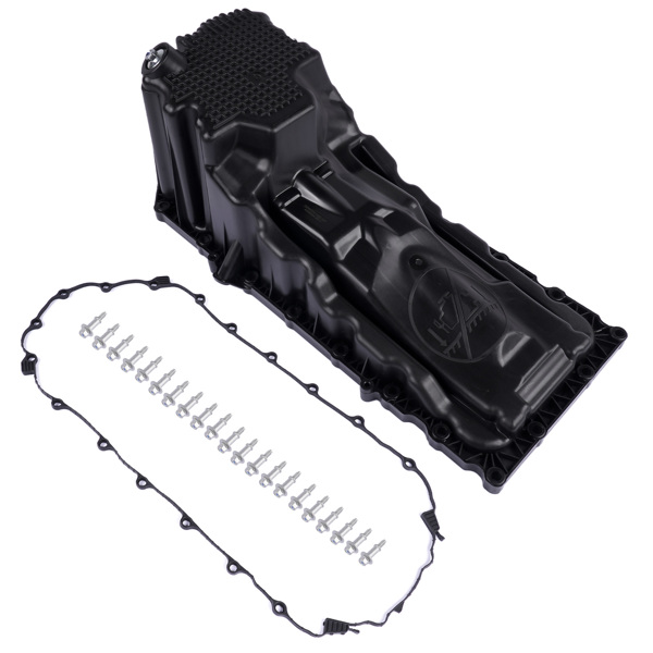 油底壳 Engine Oil Pan w/ Gasket Replacement for Jeep Grand Cherokee Dodge Durango 3.6L 5.7L AWD 68160481AA 68160481AB 68160481AC-2