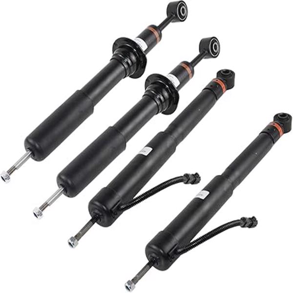 减震器 4pcs Front & Rear Air Shocks Struts Absorbers ADS Kit Replacement for Lexus GX470 Toyota Land Cruiser 2003-2009 4853060071 4853069185-1
