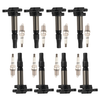 8x Ignition Coils & Spark Plug fit for Land Rover LR3 Range Rover 4.4L 2005-2009