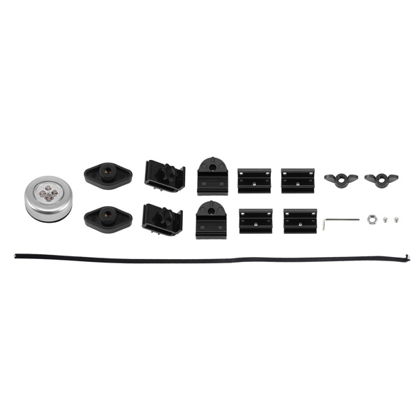 Black Aluminum Tonneau Cover fit for Toyota Tundra Crew Max 66.7in 2007-2025-4