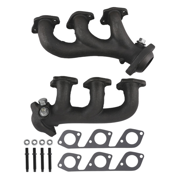 Cast Iron Exhaust Manifold LH & RH fit for Ford F150 E150 1999-2008 5.4L V8-6