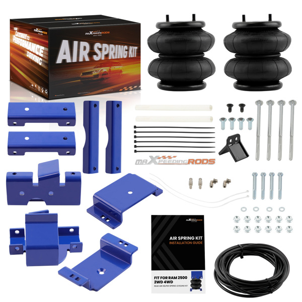 Rear Air Helper Spring Bag Leveling Kit fit for Ram 2500 2WD 4WD 14-2024-6