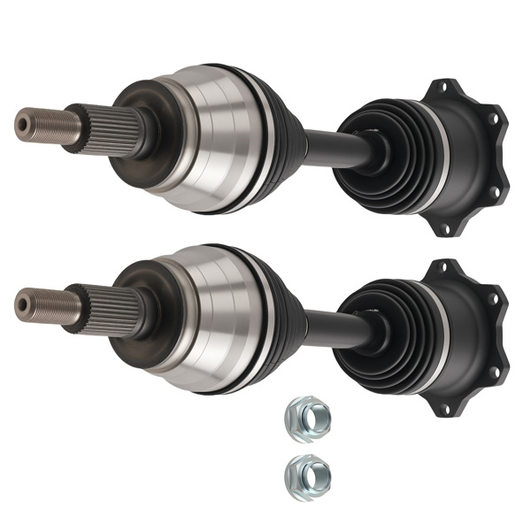 2x 4WD Front CV Axle fit for GMC Chevy Silverado Sierra 1500 2500 3500 Hummer H2-6