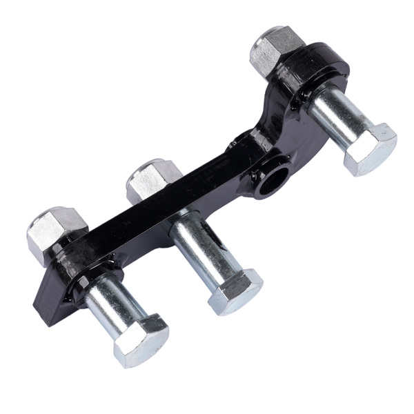 支架 Single L-shaped Bracket Replacement for Mini Excavator Hydraulic Clip Thumb Three Holes-3