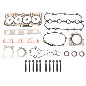 发动机大修包 Cylinder Head Gasket Bolt Set Replacement for Audi A3 TT Seat Leon VW Passat Skoda Octavia