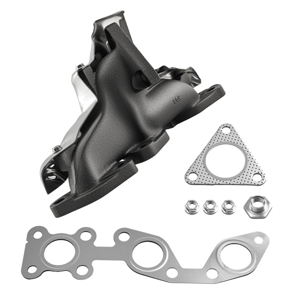 Cast Iron Left Exhaust Manifold fit for Nissan Xterra 3.3L 2000 2001 2002 2003 2004-6