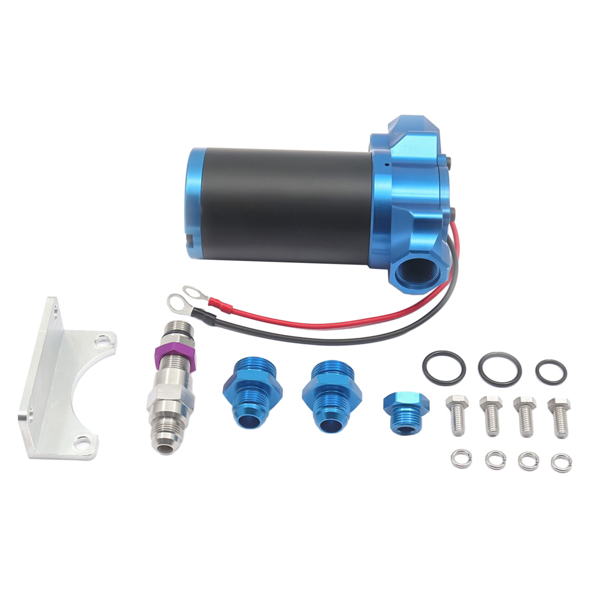 燃料气酒精泵 Durable 400GPH Electric Fuel Gas Alcohol Pump Blue Replacement for Street Racing DM-2806-3