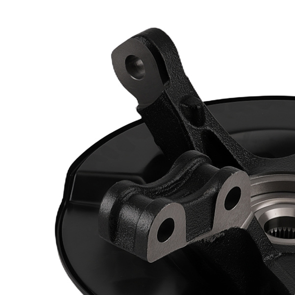 Pair Steering Knuckle fit for Honda Pilot 2005-2008 KA698492 698492 Black-5