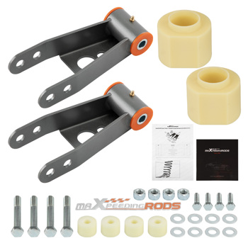 3\\" Front & 2\\" Rear Leveling Lift Kit fit fit for Jeep Cherokee XJ Shackle &  Spacers