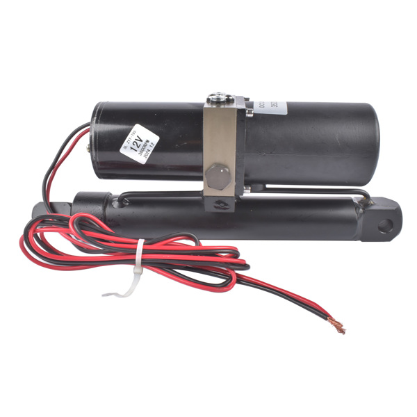 液压线性执行器 Hydraulic Linear Actuator DC 12V 8" Stroke Length 8000N 1700Lbs Stroke Length 200mm-1