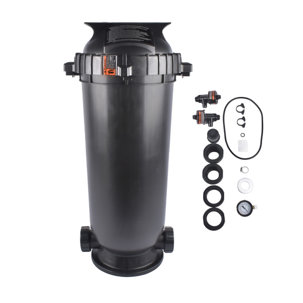 泳池过滤器 120 Sq.ft Pool Filter Cartridge Replacement for Hayward StarClear Plus W3C12002 Black New-2