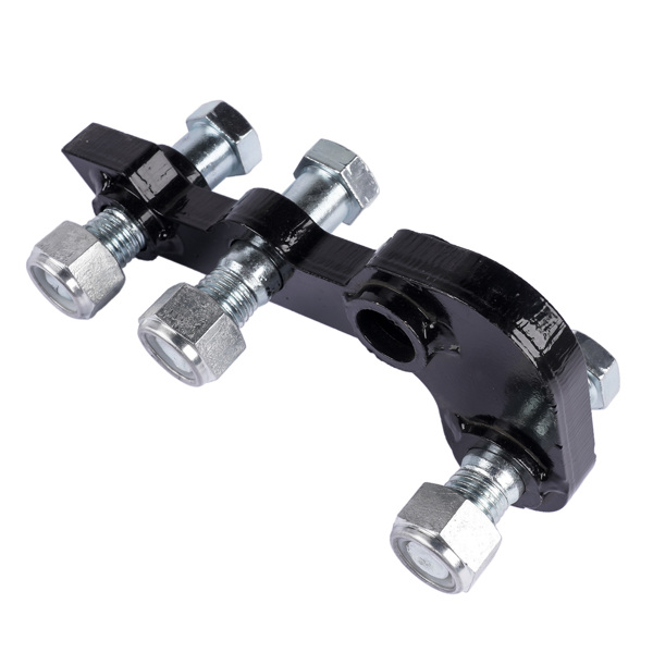 支架 Single L-shaped Bracket Replacement for Mini Excavator Hydraulic Clip Thumb Three Holes-6