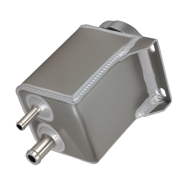 NEW Silver Aluminum Power Steering Reservoir Tank fit for Ford Mustang 1999-2004-1