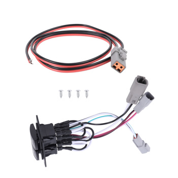 Lenco Carling Double Rocker Switch Set - 10222-211D