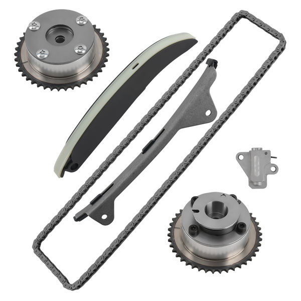 Timing Chain Kit Camshaft Phaser fit for Hyundai Elantra Tucson Kia Soul 2.0L G4NC-6