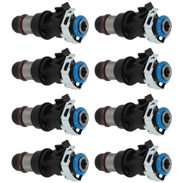 8 Fuel Injector Set fit for Chevrolet Silverado GMC Sierra 1500 4.8L 5.3L 2000-2006-6