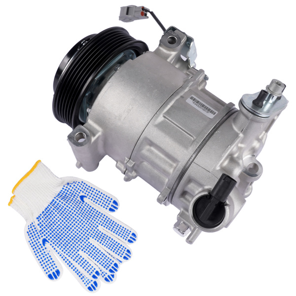 汽车空调压缩机 A/C Compressor w/ Clutch Replacement for Fiat 500X 2016-2018 Jeep Renegade 2015-2021 L4 2.4L-7