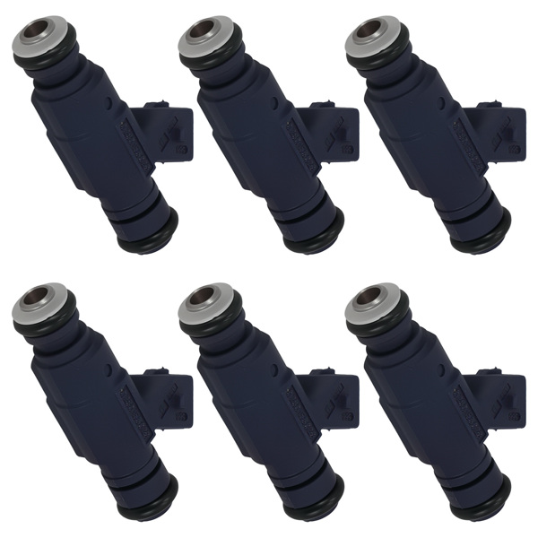 6 Fuel Injectors Assembly fit for Mercury Mountaineer 4.0L V6 2002 1L2E9F593B5A-6