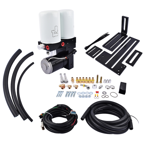 改装高流量柴油提升泵系统 165GPH Fuel Lift Pump 2005-2018 Replacement for Dodge Replacement for Ram Cummins Diesel 5.9L 6.7L TSD07165G-2