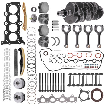 Engine Piston Gasket Set w/ Crankshaft Rods Timing Kit fit for Hyundai KIA G4FJ 1.6T