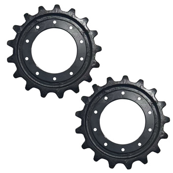 链轮 2X Drive Sprockets 17 Teeth Replacement for John Deere 319D 319E 323D 323E 325G 329D T370852