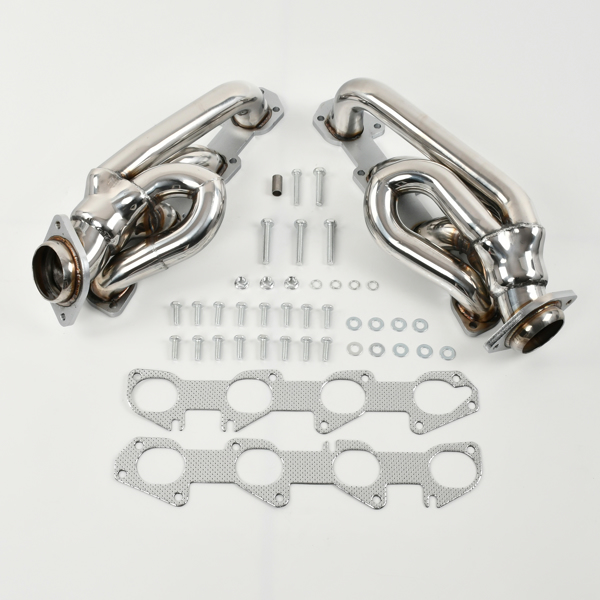 排气管 Exhaust Manifold Headers For Dodge 2009-2018  Ram 1500 5.7L，法兰底部开槽 MT001316/SY（禁售亚马逊&TEMU）(不支持无理由退货)-1