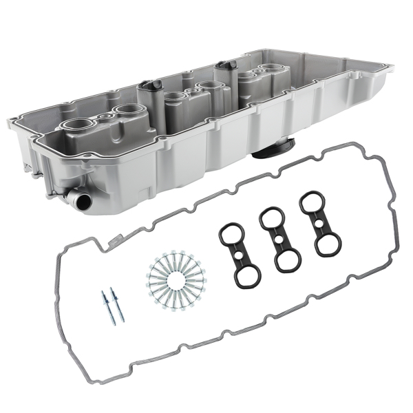 Aluminum Valve Cover & Gasket Kit fit for BMW E70 E82 E90 E91 328i 528i 128i X3 X5-6