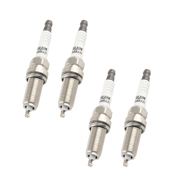 Set of 4 Ignition + Spark Plug fit for Nissan Sentra Tiida Urvan Versa X-Trail UF549-3