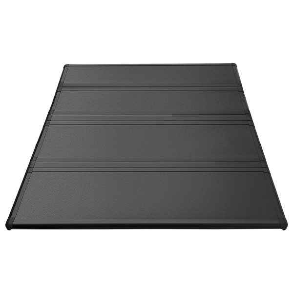 5.5ft Quad-Fold/4-Fold Tonneau Cover fit for Toyota Tundra Bed 2007-25 PP FRP-1