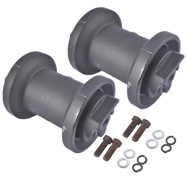 支重轮 Pair Bottom Roller Replacement for Kubota KX121-3 SS ST Mini Excavator Undercarriage Track-2