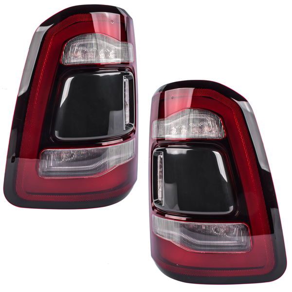 尾灯 2X Rear Tail Light Brake Lamp w/Blind Spot Replacement for Dodge RAM 1500 2019-23 68262533AH-5