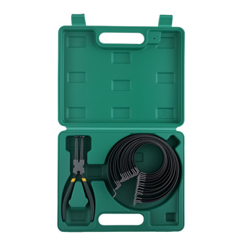 Engine 14 Piston Ring Compressor Cylinder Installer Pliers & 14 Band Tool Kit