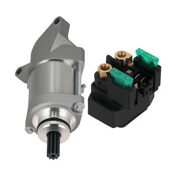 Starter Motor & Relay fit for Yamaha WR450F 2003-2006 5HH-81940-00-00 12V CW PMDD