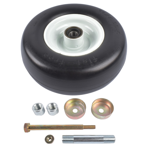 车轮总成 Wheel Assembly 103-9591 11x400x5 Replacement for Exmark 11X4.00X5 No Flat Solid Tire 325 LB-4