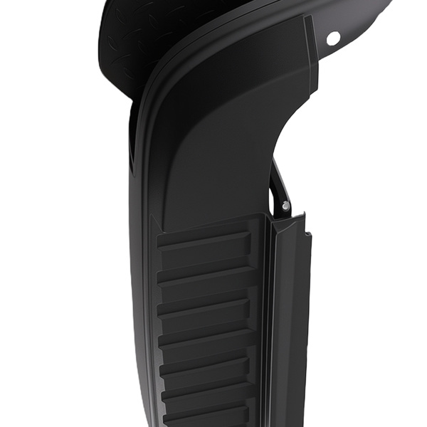 Black Rear Bumper Assembly fit for GMC Sierra 1500 14-18 615343030890 Steel-3