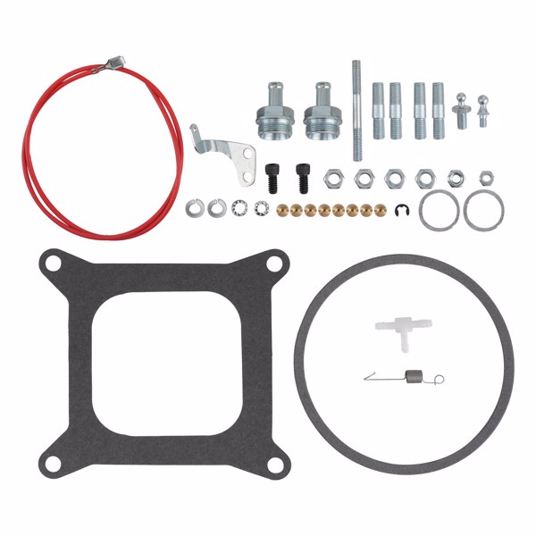 4 Barrel Carburetor Kit w/ Electric Choke replace fit for 750 CFM Double Pumper Carb-1
