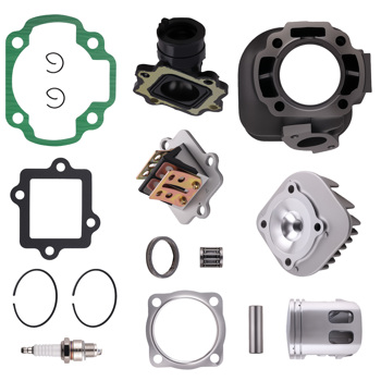 100cc Big Bore 54mm Cylinder Head Top End Rebuild Kit fit for Polaris 90 Sportsman