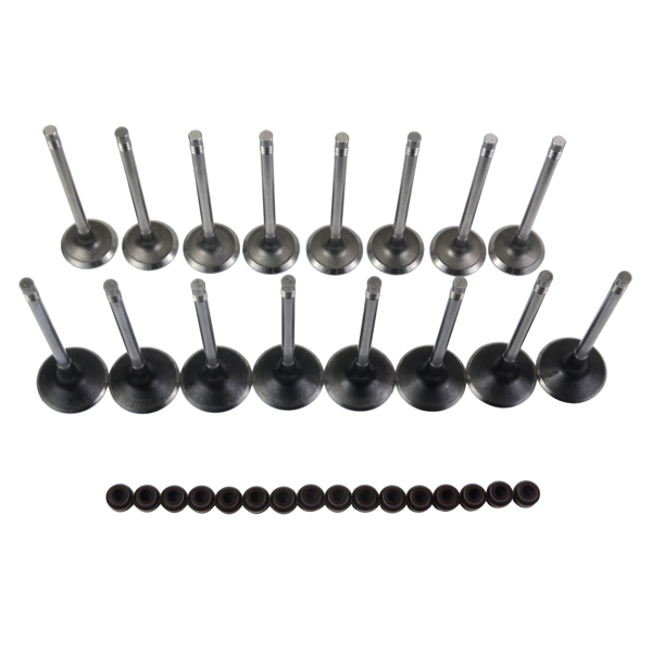 气门套装 12x Intake & Exhaust Valves Set Replacement for VW Audi A4 S4 S5 A6 A7 A8 Q5 Q7 3.0 TFSI 06E109601E 06D109611H-5