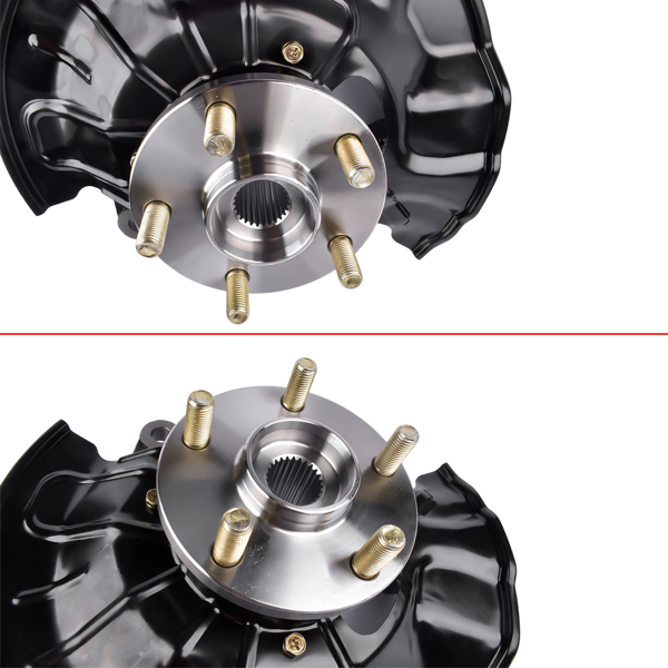 转向节总成 2X Front Steering Knuckles &Wheel Hub Bearings Replacement for Toyota Corolla Matrix 2014-2018 698-477-9