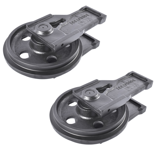 惰轮 2x Front Idler Wheel Tensioner 6814880 Replacement for Bobcat 331 E26 E32 E42 325 328 329 6807909 7106424-3