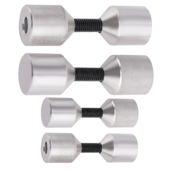 4x Flange Two Hole Pin Kit -Stainless Steel- 1-1/8'' 1-5/8'' Diameter-6