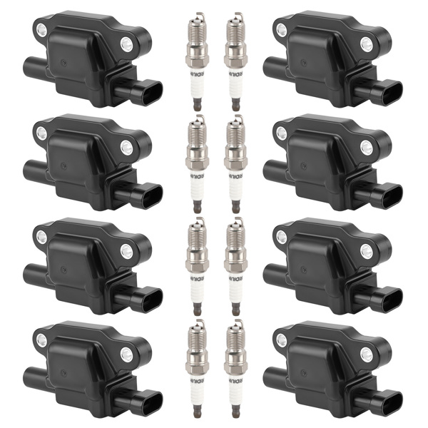 Ignition Coil and Iridium Spark Plug Set fit for Corvette 6.0L 6.2L 7.0L V8-6