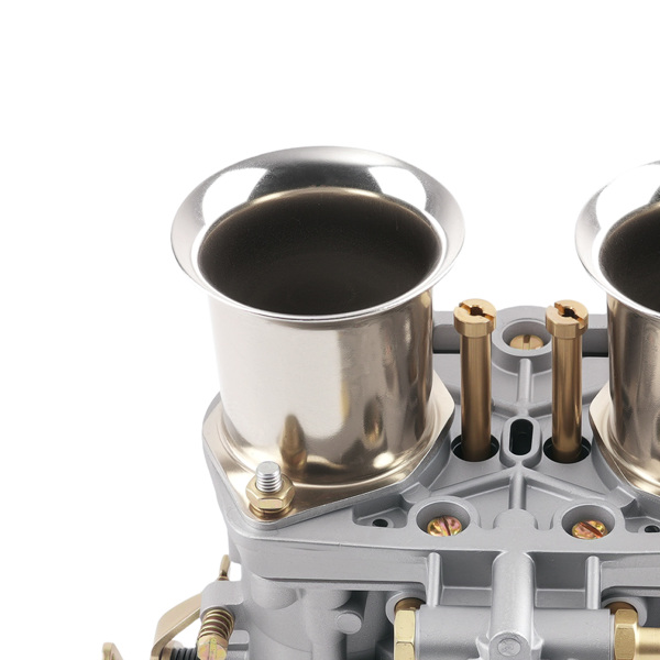 Nickel Plated Carburetor 40IDF 2 BARREL fit for Volkswagen VW Bug Fiat Porsche-3