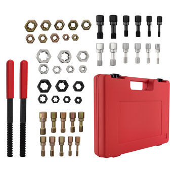 48pc Metric SAE Thread Chaser Kit fit for Auto Engine Repair M6-M14 UNC UNF Tool