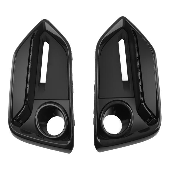 Pair Front Bumper Fog Grille Cover Trim fit for Honda Civic 2017-2021 71118TGGA50ZB-5
