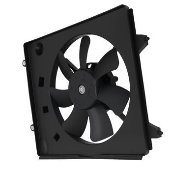 Engine Cooling Fan Assembly Right fit for Honda CR-V 2.4L 15-16 38615R5AA01