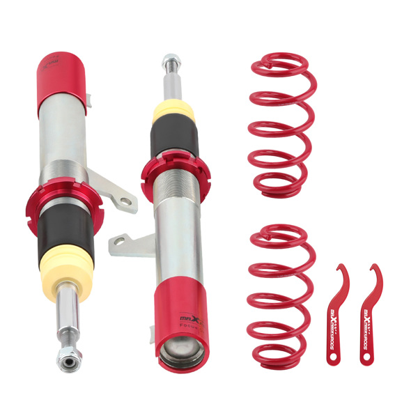 Front Coilover Suspension Sruts fit for VW GTI MK5 MK6 06-14 B6 Passat 2006-2010-5